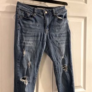This are ripped jeans from Encore Jeans a size 9